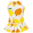 thumbnail image 1 of Vestido para perro, vestido para cachorro, vestido para perro, vestido de princesa, tutú, falda con tirantes, vestido de novia, vestido de algodón, adecuado para perros pequeños, niñas, gatos, talla L blanco BRI Rojo Verde, 1 of 5