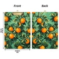 thumbnail image 5 of FORMRS Acrylic Clipboard with Low Profile Clip Standard A4 Letter Size, 12.5" x 9", Orange Tree Pattern, 5 of 8