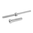 thumbnail image 4 of Stemball Swage et Invisible Tête Hexagonale Filetée Embout de Tension Terminal de Montage Pack pour 1/8 de Pouce, 50 Paires, 4 of 7
