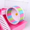 thumbnail image 3 of Silent Hamster Wheel Sports Exercise Animals Jogging Wheel Jogging Wheel Hamster Rat Gerbil Spinner, 3 of 5
