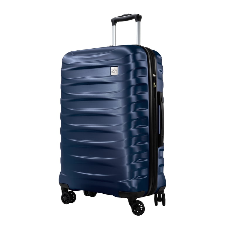 Skyway Camano 24" Expandable Hardshell Checked Luggage, Blue photo 2