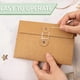 thumbnail image 5 of Envelopes with String Tie Closure Project Pockets Document Organizer, 5 of 5