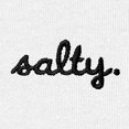 thumbnail image 2 of Dalix Salty Embroidery Fleece Hoodie Cropped Long Sleeve Drawstring Fall Spring Womens in White S Small, 2 of 5