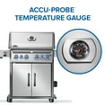 thumbnail image 6 of Napoleon Rogue PRO-S 525 4-Burner Stainless Steel Natural Gas Grill with Infrared Side and Rear Burners, 6 of 14