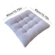 thumbnail image 3 of Cojín cuadrado de sillón de invierno mullido | Amortiguador antideslizante | Tejido de poliéster suave y transpirable | Multiusos para el comedor en casa | 1 Pack | 15,75x15,75in, 3 of 6