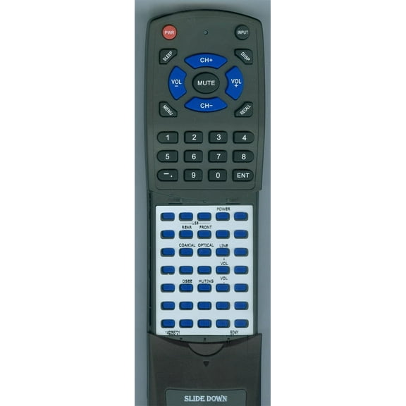 Replacement Remote for Sony RM-ANU182
