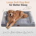 thumbnail image 2 of Cama ortopédica para perros NANUYA, lavable e impermeable, XL, para perros grandes, 2 of 7