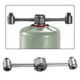 thumbnail image 4 of S SERENABLE Stove Adapter Propane Gas Tank Furnace 3 Converter Conversion Head Burner Refill, 4 of 9