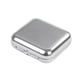 thumbnail image 5 of Ceniceros, Cenicero con tapa, Cenicero portátil, Cenicero de exterior, Cenicero de metal con tapa, Ceniceros de exterior para cigarrillos, Ceniceros frescos, Buen sellado, 1 pieza (Plata), 5 of 5