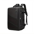 thumbnail image 3 of 1pc Simple Travel Backpack, Multi-layer Design Large Capacity Backpack With Dty Wet Separate Storage And Independant Shoe Storage, Business 16 Inch Laptop Backpack, Fashion School Backpack With USB Charging Port, Waterproof Backpack, 3 of 5