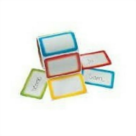 Rectangle Name Tags - Cool Fun 13655659 Primary Colored Name Tags
