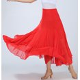 thumbnail image 2 of Long Full Jersey Ballroom Dance Dancers Club Competition Maxi Skirts, 2 of 5