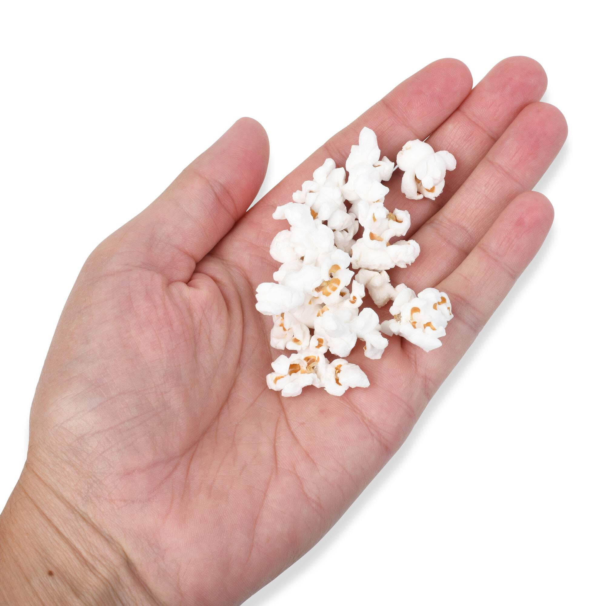 2lb Butterfly Shaped Unpopped White Popcorn Kernels