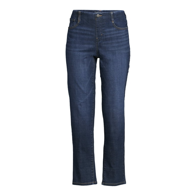 Straight leg 2025 jeans walmart