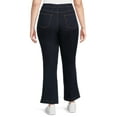 thumbnail image 2 of JMS Just My Size by Hanes Women's Plus Size 4 Pocket Bootcut Jeans, Single and 2-Pack, 2 of 6