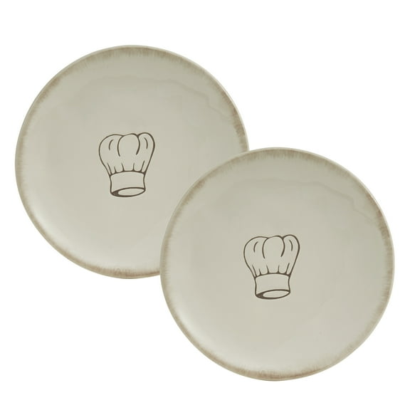 Park Designs Cream Chef Hat Spoon Rest Cream Set of 2
