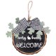 thumbnail image 2 of Colgante de Madera Ganfancp Decoración de Vacaciones 1Pc, 2 of 7