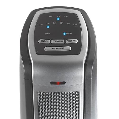 Lasko 1500W Electric Oscillating Ceramic Tower Space Heater with Remote,  5790, Black - Walmart.com