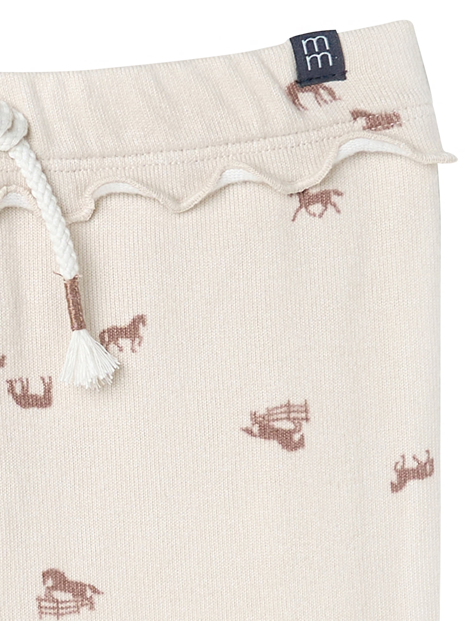 Modern Moments by Gerber Toddler Girl Legging with Drawstring, Sizes 12 Months - 5T