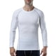 thumbnail image 1 of Camisa deportiva para hombre Capa base elástica de secado rápido O cuello largo, 1 of 8