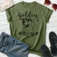 thumbnail image 2 of Golden Mom T-shirt, Unisex Women's Shirt, Golden Retriever Owner, Best Dog Mom Gift, Heather Military Green, XX-Large, 2 of 6