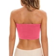 thumbnail image 4 of Landzoo One Strapless Fitness Padded Size Plus Top Bra For Women Stretchy Bra Yoga Bras Sports Bandeau Cozy Stylish Basic Tube Tops, 4 of 6