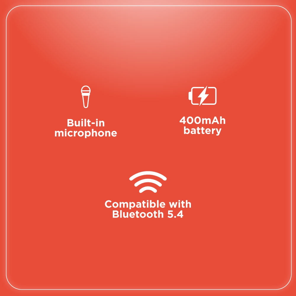 RadioShack Bluetooth Headphones – 40mm Drivers, 30-Hour Playtime, Bluetooth 5.4, Built-In Microphone, Foldable Design, Elegant Creme