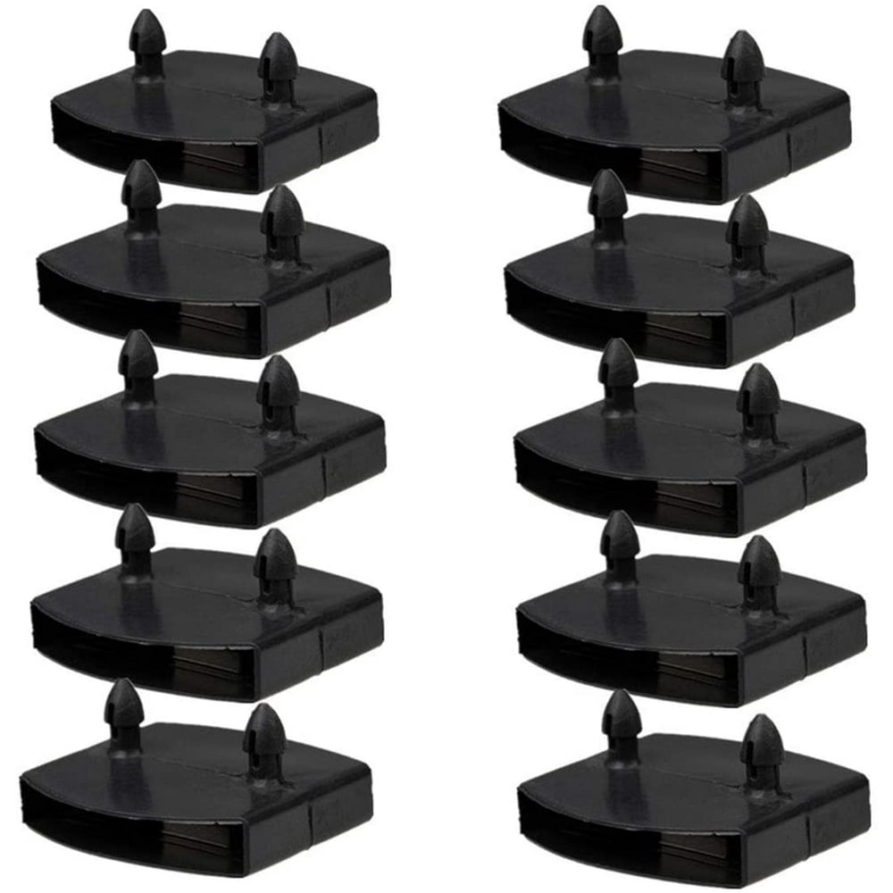 WCIC 10Pcs Centre Caps Holders 53.554.5mm Replacement Bed Slat Holders