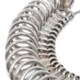 thumbnail image 1 of Agiferg Ring Gauges Finger Sizer Measuring Ring Tool Size 1-13 with Half Size 27 Piece, 1 of 5