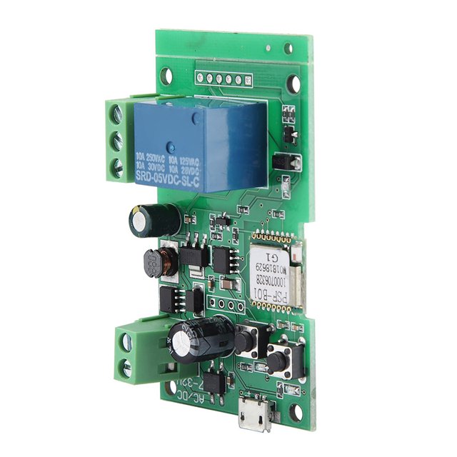 Self Locking Relay Module, Stable Wireless Smart Switch DC 5-32V Remote Timing For Office For Household