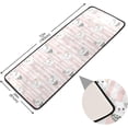 thumbnail image 2 of Dreamtimes Cute Cat Dessert Heart Hallway Runner Rug 2'x6' Kitchen Rug with Rubber Backing Stripe Valentines Non Slip Entryway Rug Runner Washable Soft Area Rug for Hallway Bedroom Kitchen Decor, 2 of 6