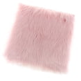 thumbnail image 4 of Alfombra Del Piso De Alfombra Del Fregadero De Alfombra De Oveja Del Faux Del Suave 40x40cm Rosa cro Macarena Cojín del área Alfombra, 4 of 8