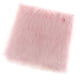 thumbnail image 4 of Alfombra de salón de piel sintética de oveja supersuave, tipo tapete, 40 cm Rosa claro, 4 of 9