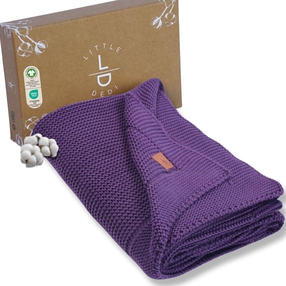 Cobija para Bebé Little Dedi de Algodón Orgánico 76x102 cm Suave