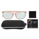 thumbnail image 1 of Gafas correctoras unisex para daltonismo con montura completa, revestimiento de doble cara, color rosa, 1 of 14