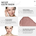 thumbnail image 3 of Bayfree Mulit Glow Balm Cream Blush for Cheeks, Blush Balm Face Makeup 0.63 Oz (Nude Gardenia), 3 of 8