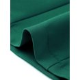 thumbnail image 5 of INSPIRE CHIC Business Casual Blazer Jackets for Women Long Sleeve Collarless Button Down Office Work Suit Jacket XL Dark green, 5 of 6