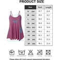 thumbnail image 2 of Flowy Tank Tops for Women Camisole with Adjustable Spaghetti Casual Cami Tank Top, 2 of 7