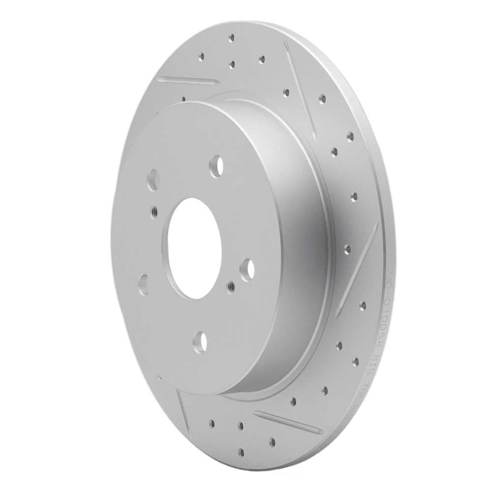 Dynamic Friction Company 830-01005R DFC Geoperformance Rotor - Drilled and Slotted