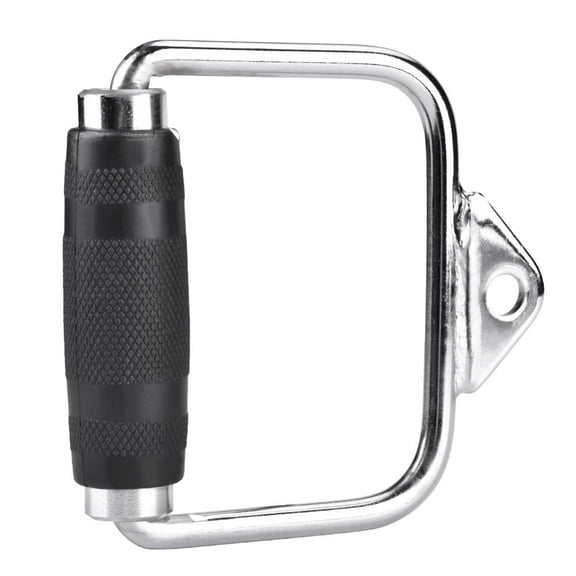 Tebru High Strength Single Extension Stirrup Handle for Gym Exercise Cable Equipment Attachment