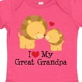 thumbnail image 4 of Inktastic I Love My Great Grandpa Boys or Girls Baby Bodysuit, 4 of 5