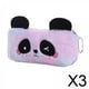 thumbnail image 1 of 3xPlush Estuche Para Lápices Novedad Estuche Ligero Para Lápices Para Niños Púrpura, 1 of 10