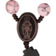 thumbnail image 4 of Rosary Five Decade Rhodonite/Jujube Wood 8mm, 4 of 5