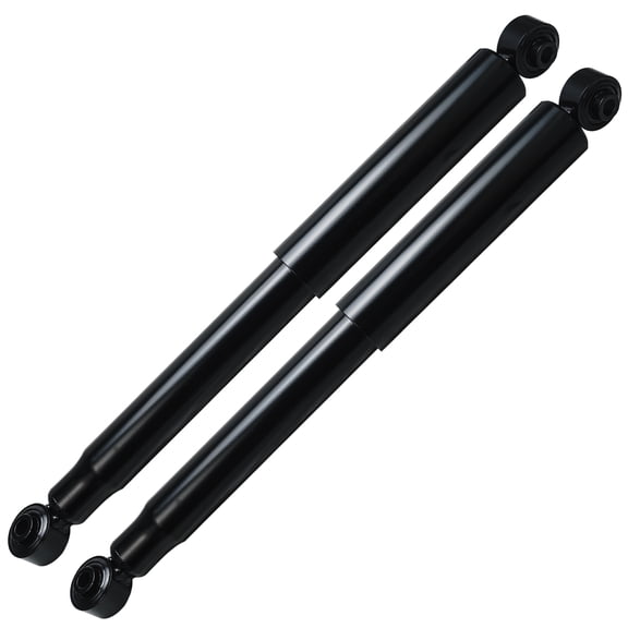 Detroit Axle - 2 Rear Shock Absorbers Assembly for 2002-2012 Jeep Liberty, 2007-2011 Dodge Nitro, Rear Replacement Shocks Pair Set