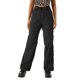 thumbnail image 1 of Gibobby Pantalones deportivos para mujer Pantalones de trabajo elásticos de talle Pantalones cargo anchos de pierna recta de corte holgado para mujer(Negro,G), 1 of 5