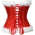 thumbnail image 4 of Corset Cincher pour Femmes avec Brocart, 4 of 5