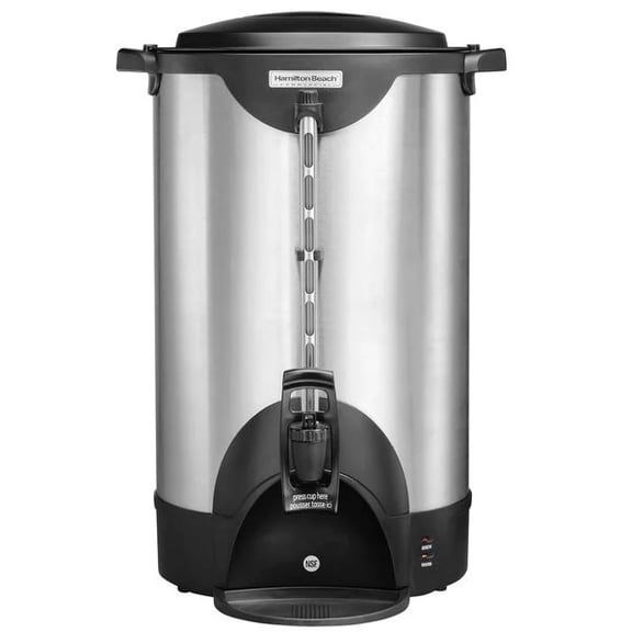 Cafetera Percoladora Industrial 100 Tazas Hamilton Beach Acero Inoxidable