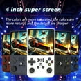 thumbnail image 4 of R36max Game Consoles, Hd Gaming Gift Set: 4.0 Inch Ips Screen + 18000+ Classic Games Portable Console White 64G, 4 of 8