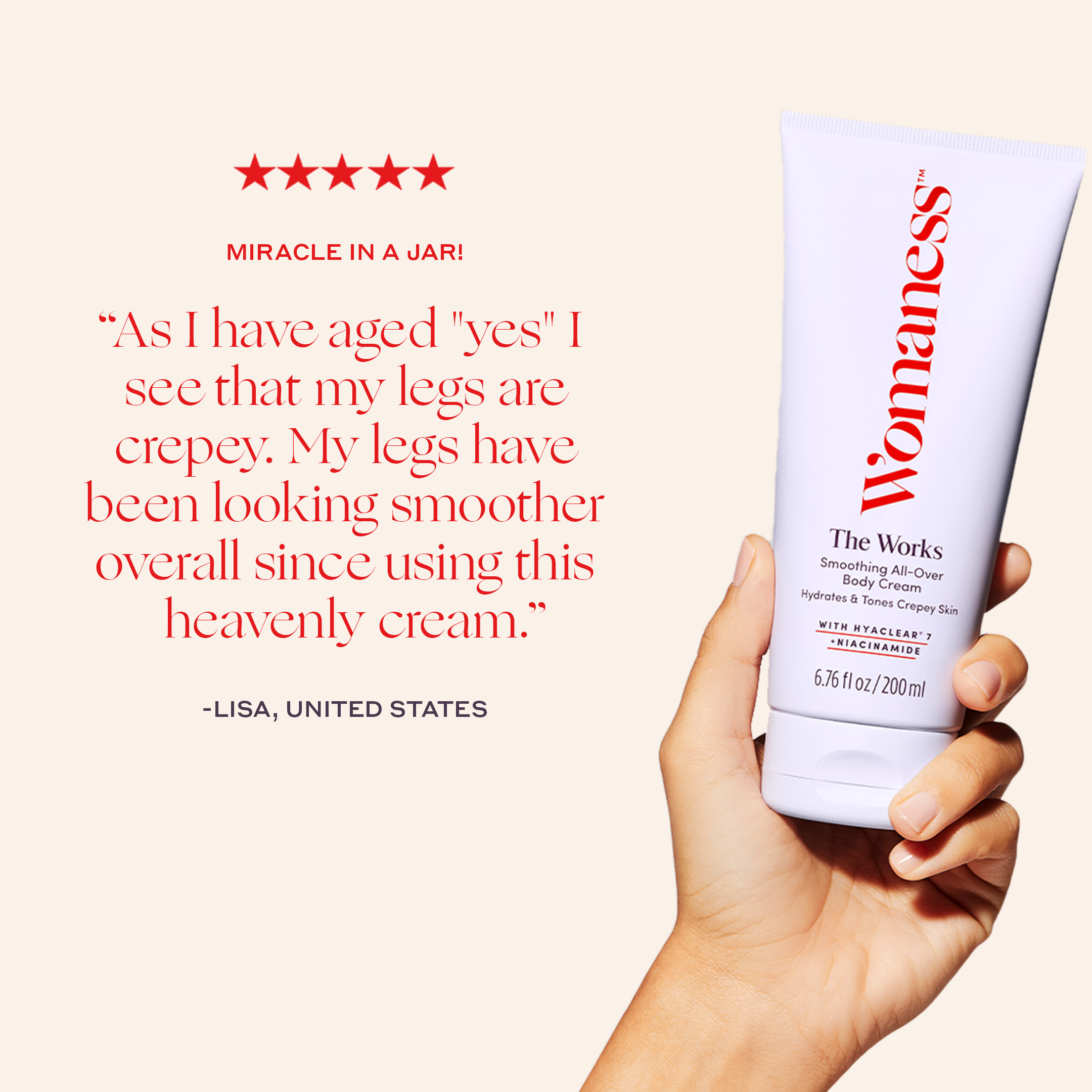 Womaness The Works Firming Body Lotion, 6.76 oz photo 5