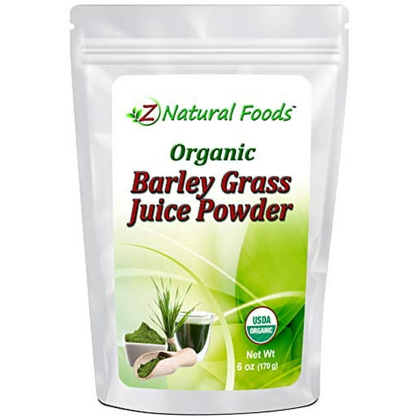 Organic Barley Grass Juice Powder 6 oz Amazing Green Superfood